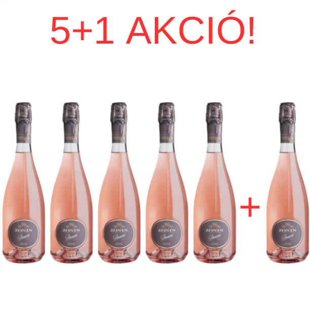 5+1 AKCIÓ! Zonin Prosecco Rosé Pininfarina 0,75 l